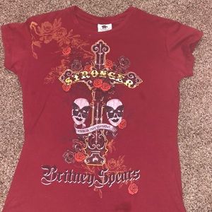 Britney Spears shirt “ stronger than yesterday”